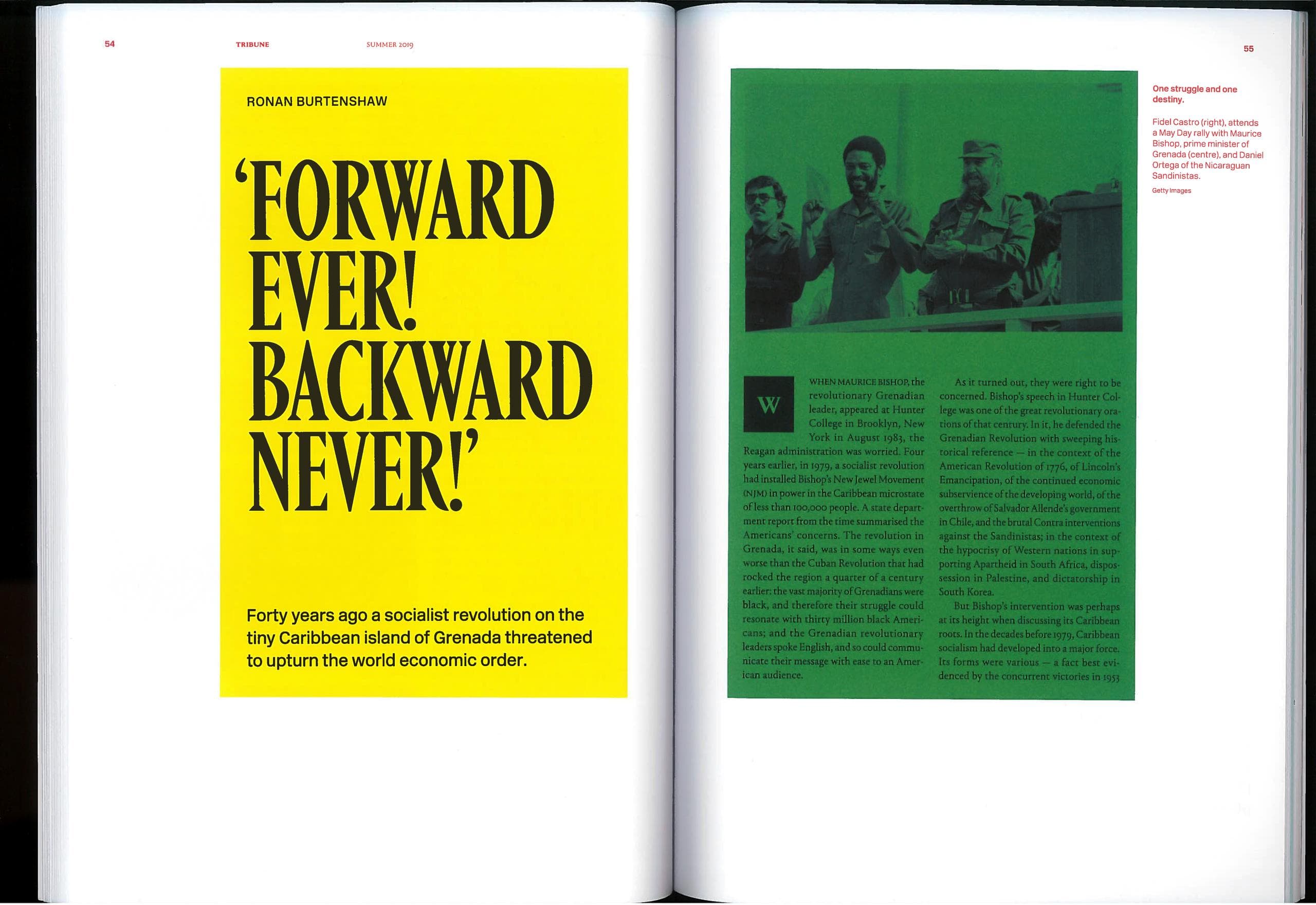 Forward Ever, Backward Never: 50 Years Since the Granadian Revolution